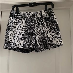 Leopard print shorts